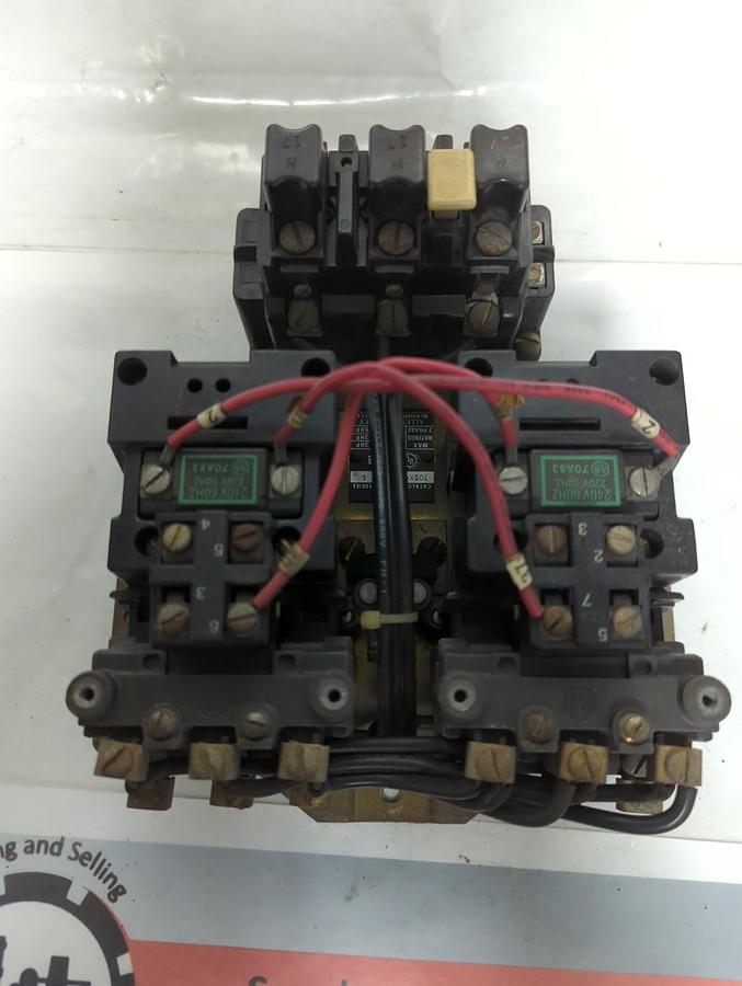 Used ALLEN BRADLEY,705X-AO1,SERIES L REVERSING STARTER SIZE 0 PRE-OWNED