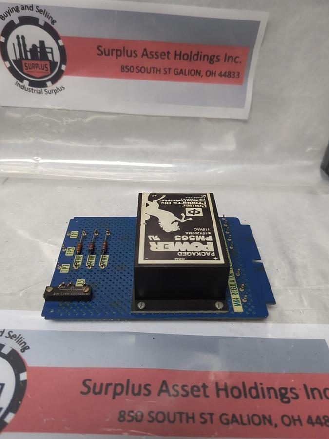 Used POWER PRODUCTS,PM565,POWER SUPPLY + MK4 POWER SUPPLY REGULATOR CARD USED