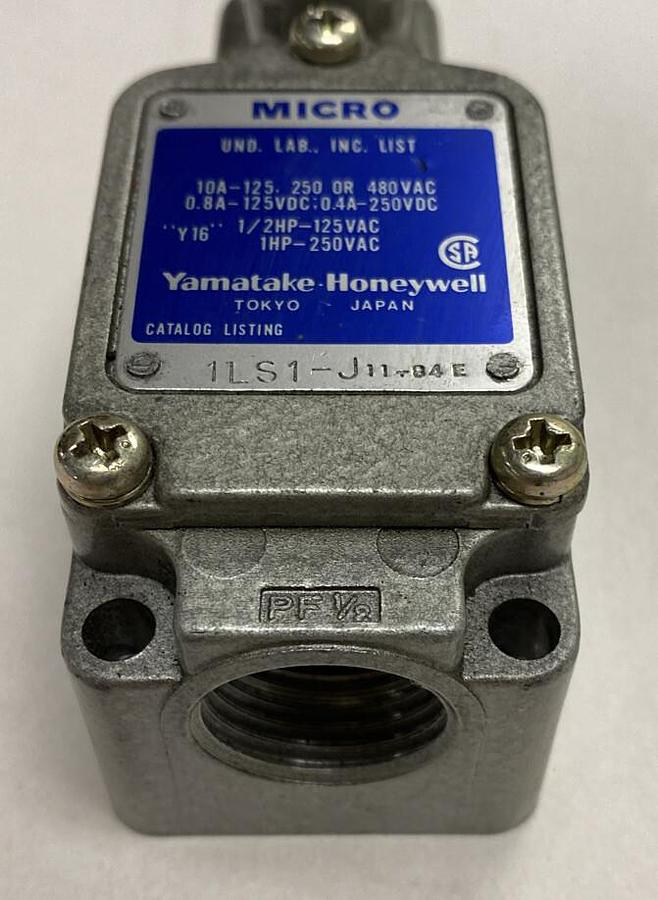 Used Yamatake-Honeywell,1LS1-J11-84E,Limit Switch
