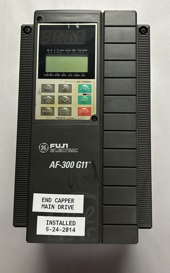 Used GENERAL ELECTRIC FUJI,6KG1143005X1B1,AC DRIVE 5HP 13.6A 380/480V