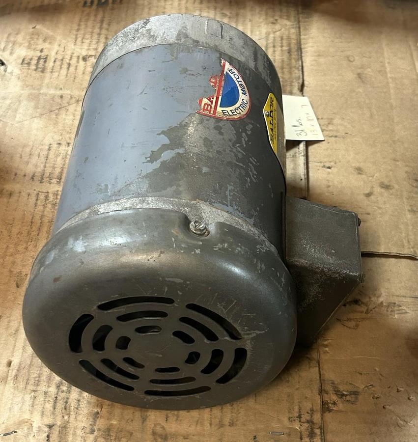 Used BALDOR,VM3554,MOTOR 1.5HP 208-230/460V 1725RPM 3PH 56C FRAME