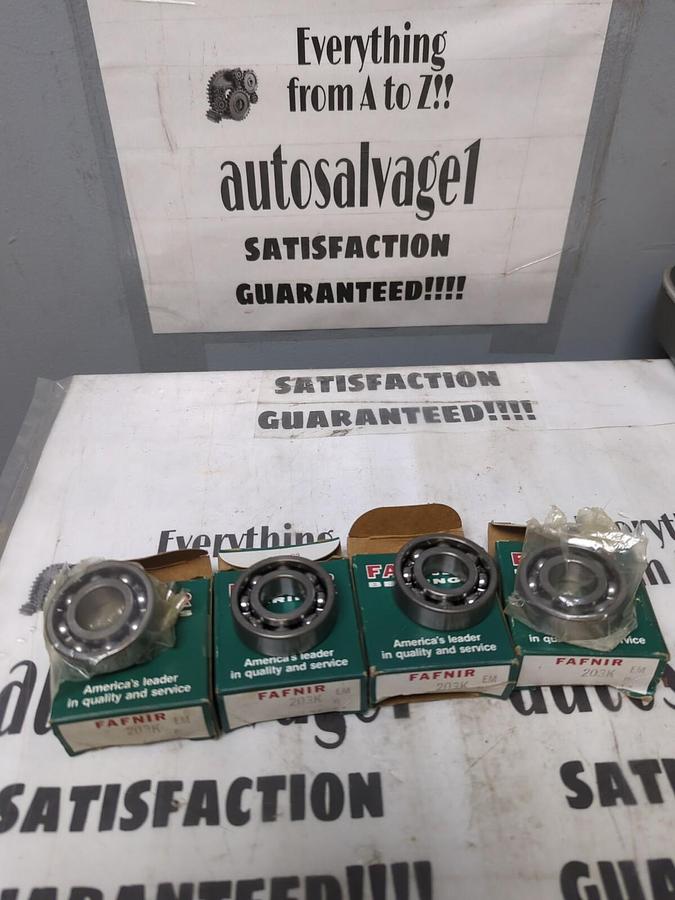 FAFNIR,203K,DEEP GROOVE BALL BEARINGS LOT OF 4 NOS