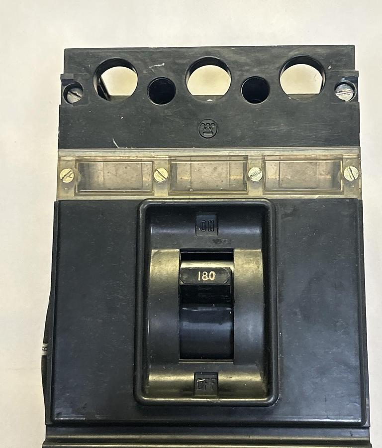 Used WESTINGHOUSE,NP28328-F,CIRCUIT BREAKER 180AMP 600V 3POLE