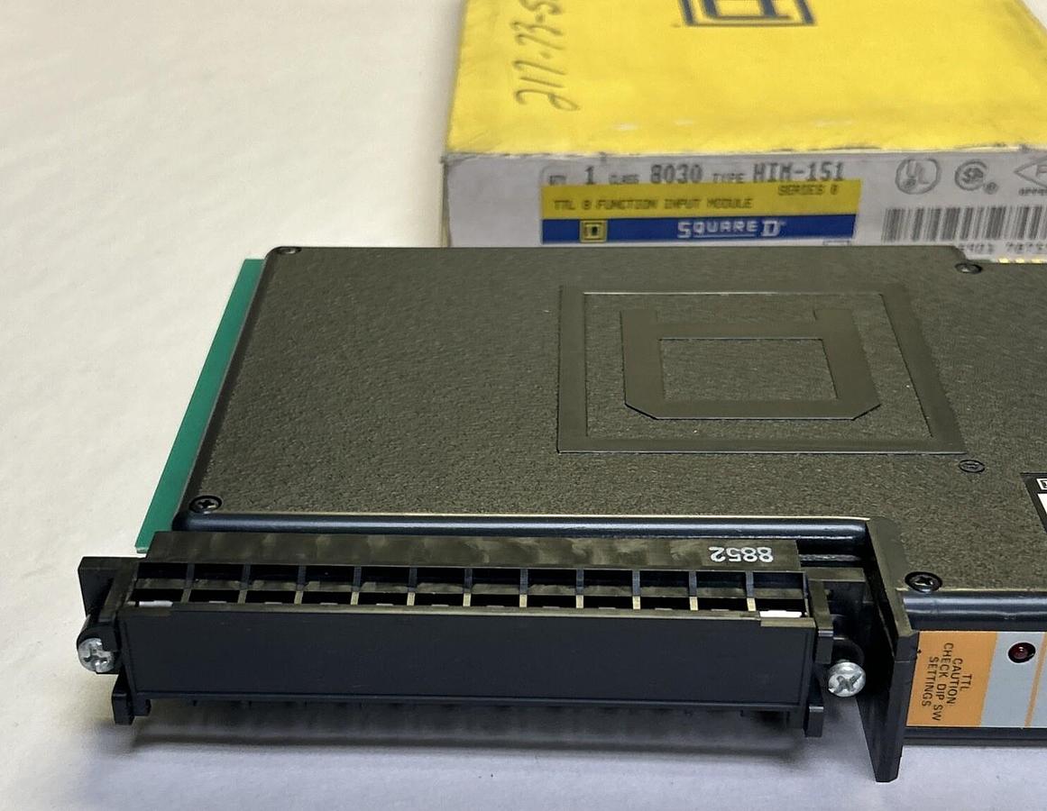 SQUARE D SYMAX,8030HIM-151,8 FUNCTION INPUT MODULE NOS