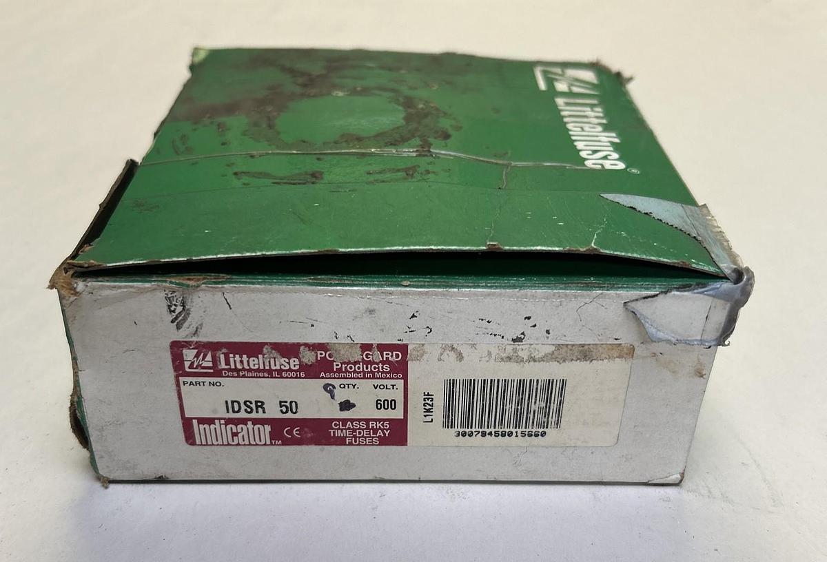 LITTELFUSE,IDSR50,FUSE 50A 600V LOT OF 9 NOS