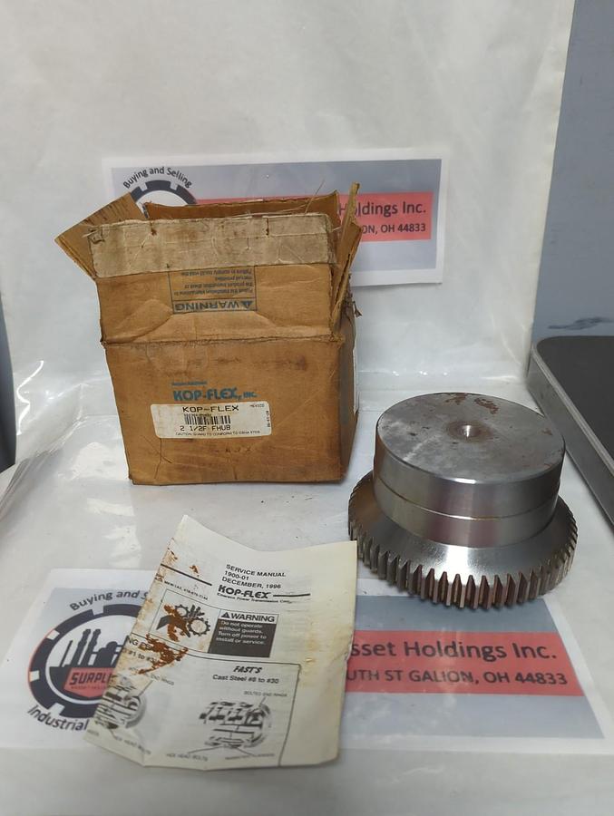 KOP-FLEX,2-1/2F,F HUB GEAR COUPLING NOS