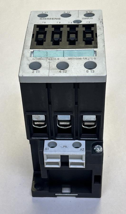 Used SIEMENS,3RT1045-1AP60,POWER CONTACTOR