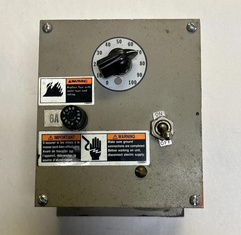 Used SYNTRON,SCR1A,ELECTRIC CONTROLLER