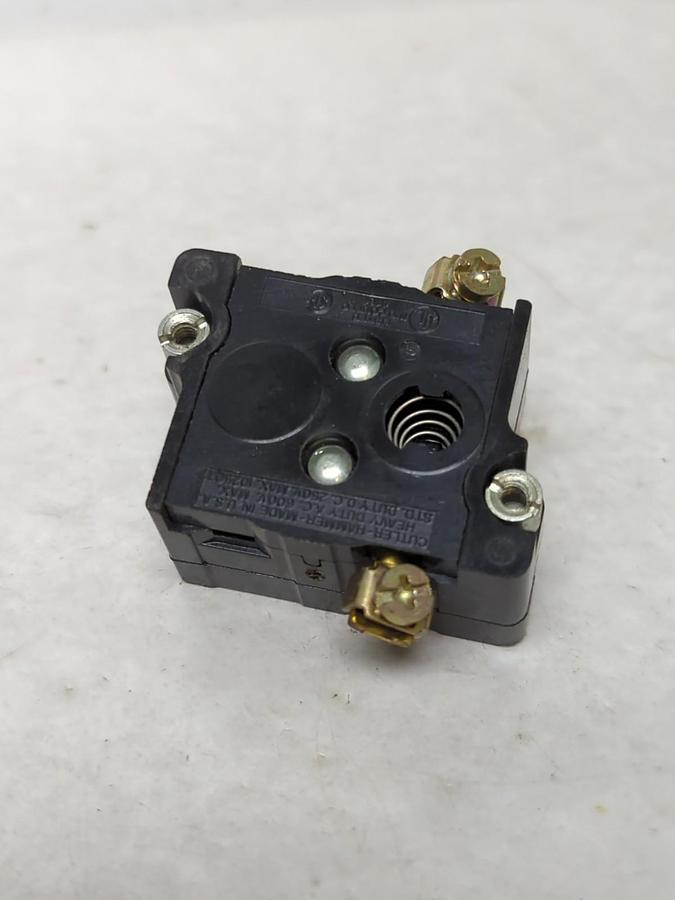 CUTLER-HAMMER,10250 T53,CONTACT BLOCK NOS