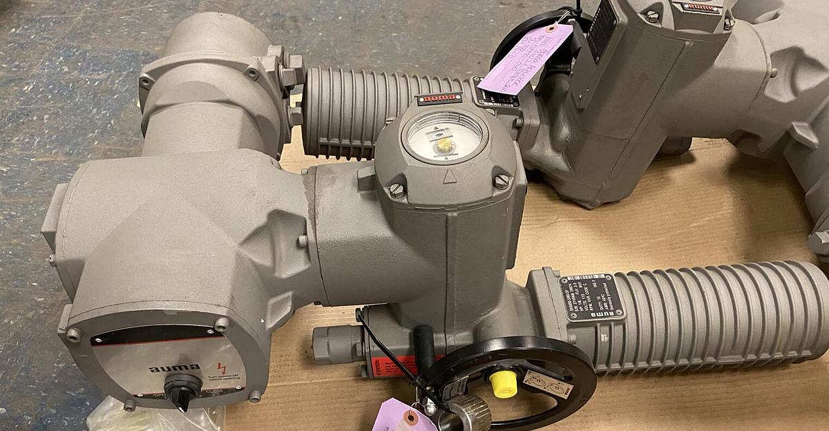 AUMA,SG07.1,ELECTRIC ACTUATOR SK0050-2/60-OF MOTOR 1/6HP 115V