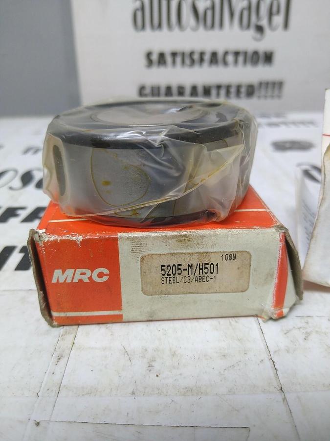 Used MRC,5205-M/H501,Double Row Angular Contact Bearing NOS