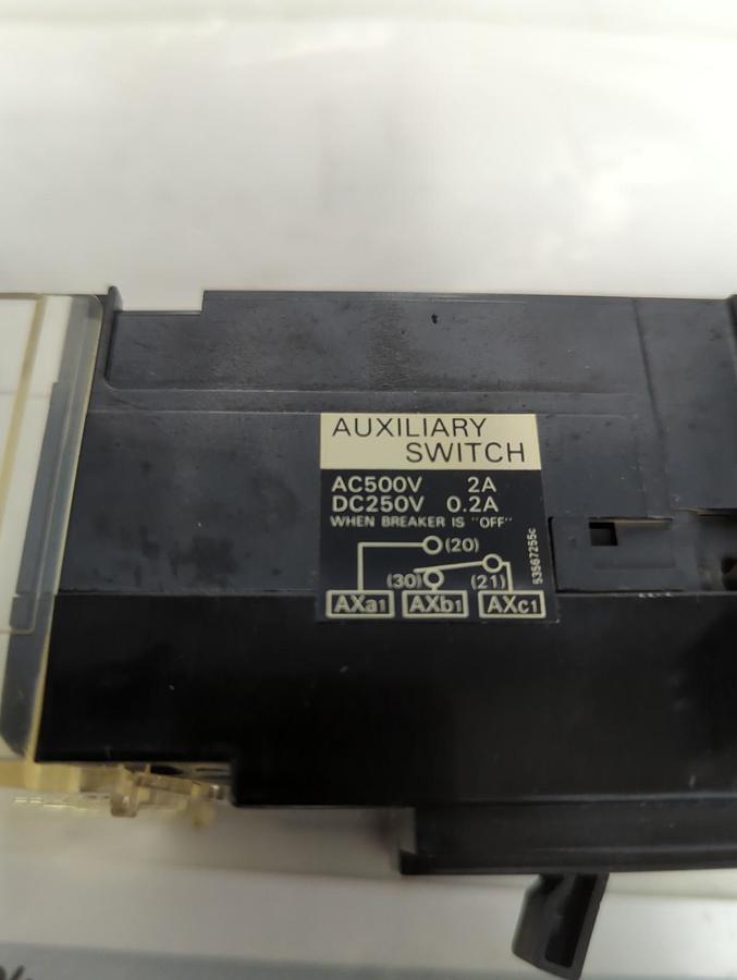 Used FUJI,BB3BEB-050,CIRCUIT BREAKER 50 AMP 3-POLE PRE-OWNED