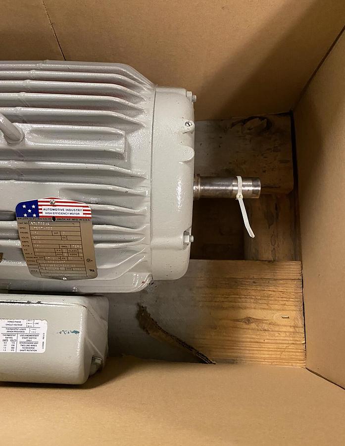 BALDOR,AM3783-4 MOTOR,3HP 1750RPM 460V FR 213 3PH NEW