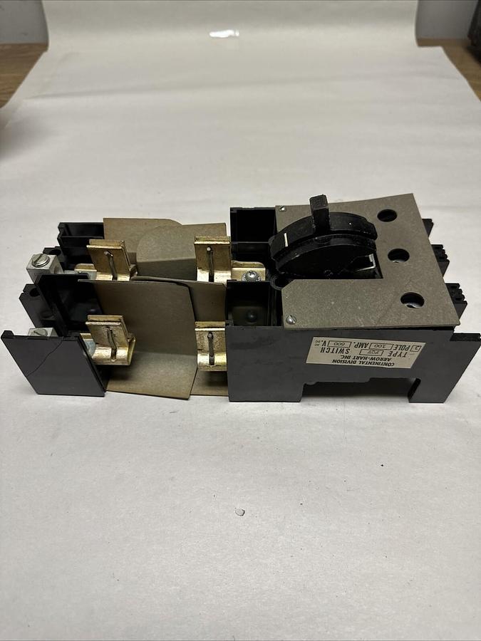 Used Arrow Hart,FQV Switch,3 Pole 100 Amp 600 (G062)