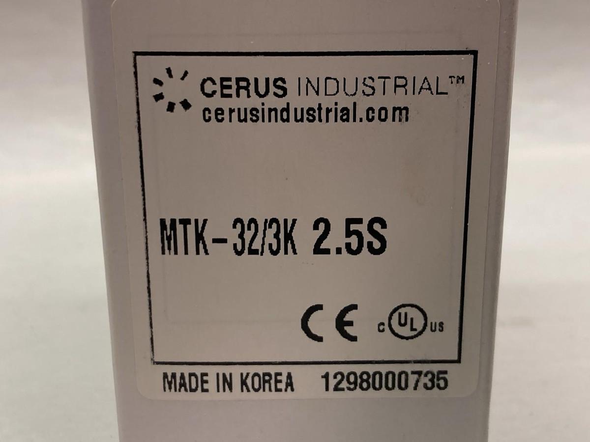 Cerus Industrial,MTK-32/3K 2.5S,Thermal Overload Relay 600Vac 10A