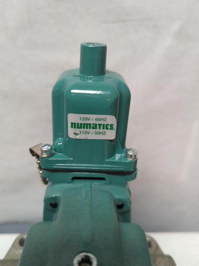NUMATICS,6JSPA4W,PNEUMATIC SOLENOID 120V-60HZ 115V-50HZ MISSING BOX NOS