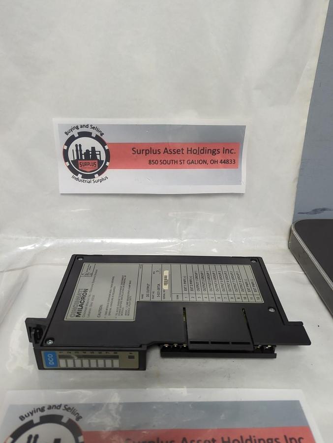 Used CINCINNATI MILACRON,3-531-3972A,DC OUTPUT MODULE REV D PRE-OWNED