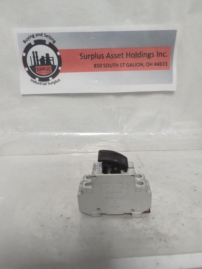 Used E-T-A,4206-2325,CIRCUIT BREAKER 2-POLE 10 AMP PRE-OWNED