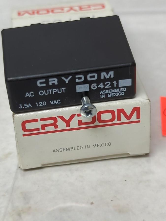 CRYDON,6421,OUT PUT MODULE 3.5 AMP 120V AC LOT OF 2 NOS