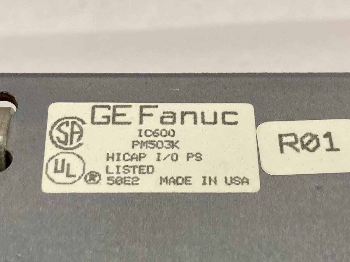Used GE Fanuc,IC600PM503K,High Capacity Power Supply