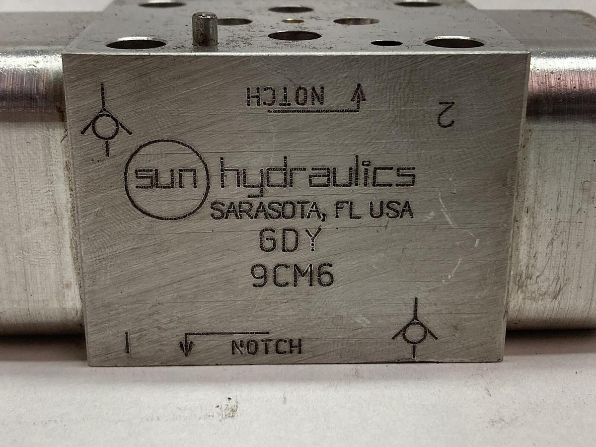 Used Sun Hydraulics,GDY 9CM6,Check Valve