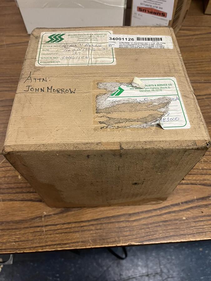 CHEVRON,TX-75,V PACKING SET 1-7/16" TYPE OD