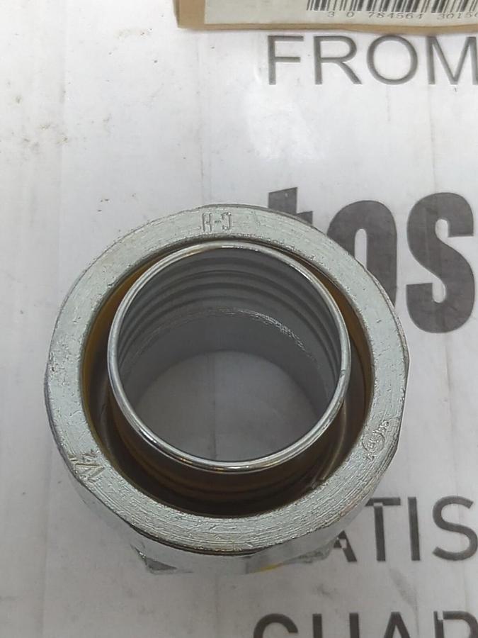 COOPER CROUSE-HINDS,LT150,STRAIGHT MALE CONNECTORS 1-1/2 INCH BOX OF 2 NEW