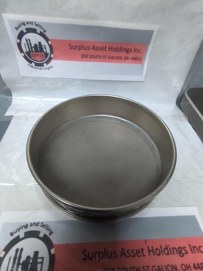 Used USA STANDARD,NO.230,TEST SIEVE 63UM .0025 INCH ASTM E-11 SPEC PRE-OWNED