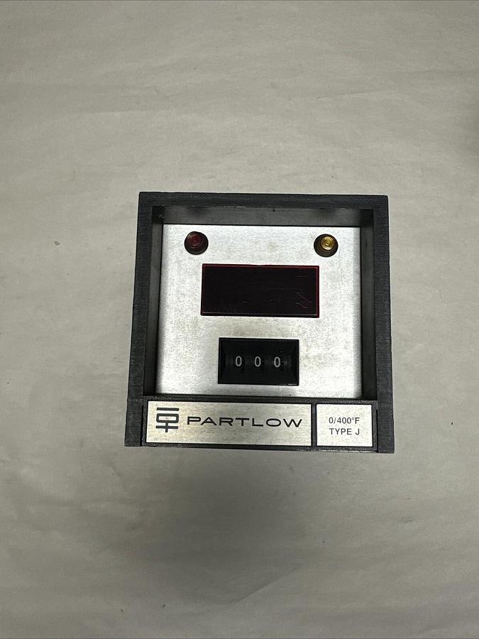 Used Partlow,Type J,0/400 Degree F Temp Controller (G123
