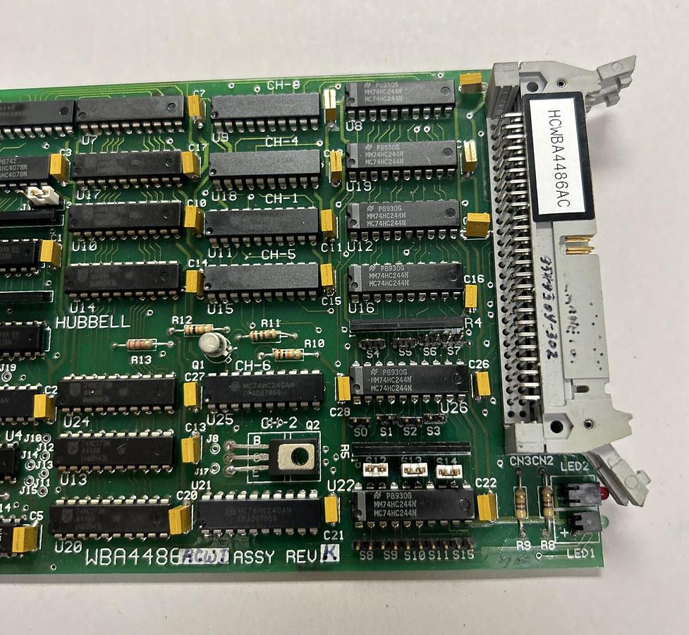 Used HUBBELL,WBA4486,CONTROL BOARD