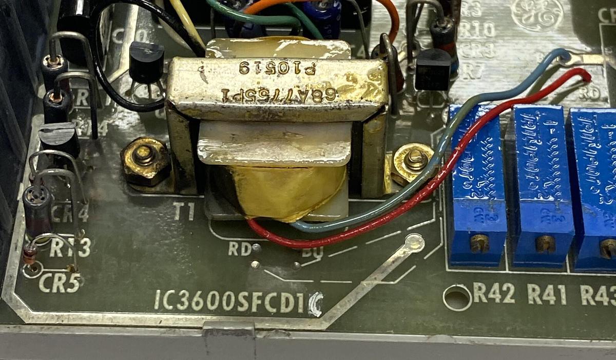 Used GENERAL ELECTRIC,IC3600SFCD1,FIRING CIRCUIT PC BOARD REFURBISHED