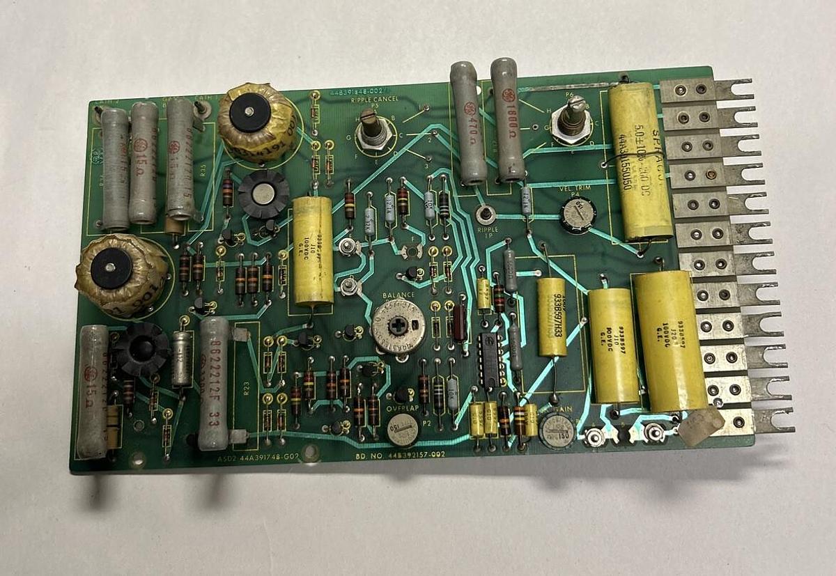 Used GENERAL ELECTRIC,44A391748-G02 ASD2, BOARD