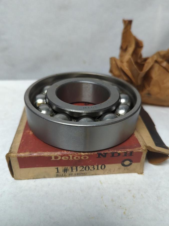 NDH DELCO,H20310,DEEP GROOVE BALL BEARING NOS
