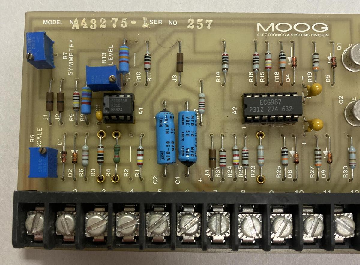 Used Moog,NA3275-1,Circuit Board