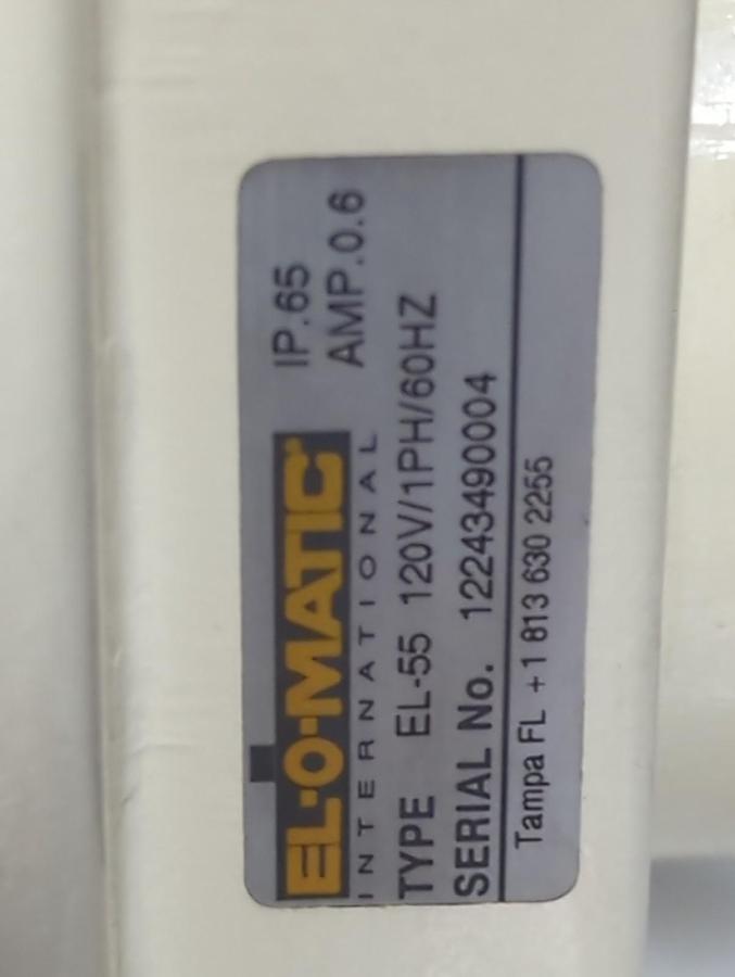 Used EL-O-MATIC,EL-55,ACTUATOR 120V/1PH/60HZ PRE-OWNED