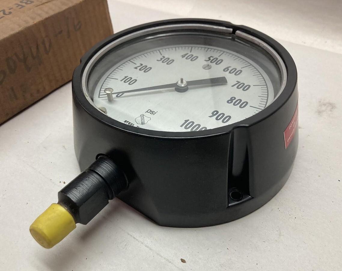 Ashcroft,45-1220-B,Pressure Gauge 0/1000 psi