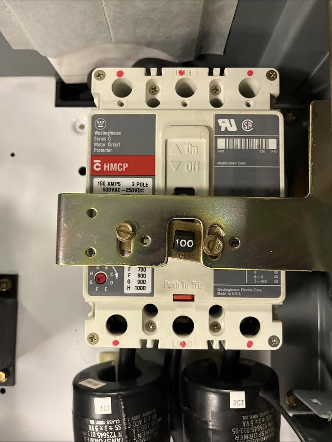 Used Allen-Bradley,2107,Size 3 MCC Reversing Starter Bucket Breaker  75Hp 505-DOD-A2K