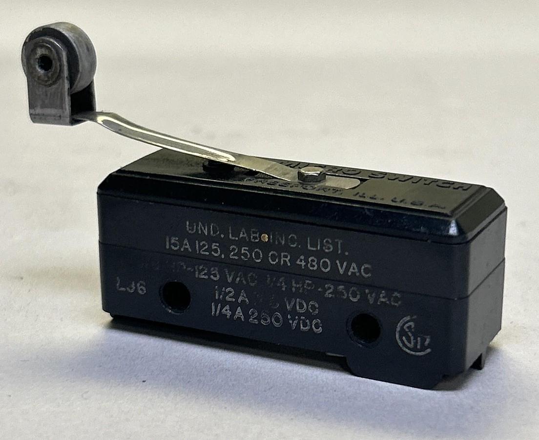 Used HONEYWELL MICROSWITCH,BZ-2RL2,LIMIT SWITCH