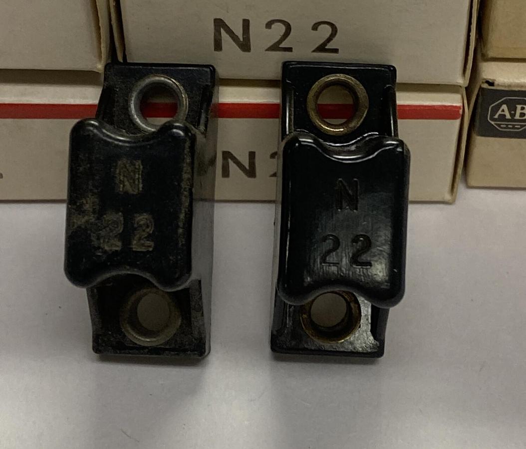 ALLEN BRADLEY,N22,OVERLOAD RELAY HEATER ELEMENT LOT OF 9 NOS