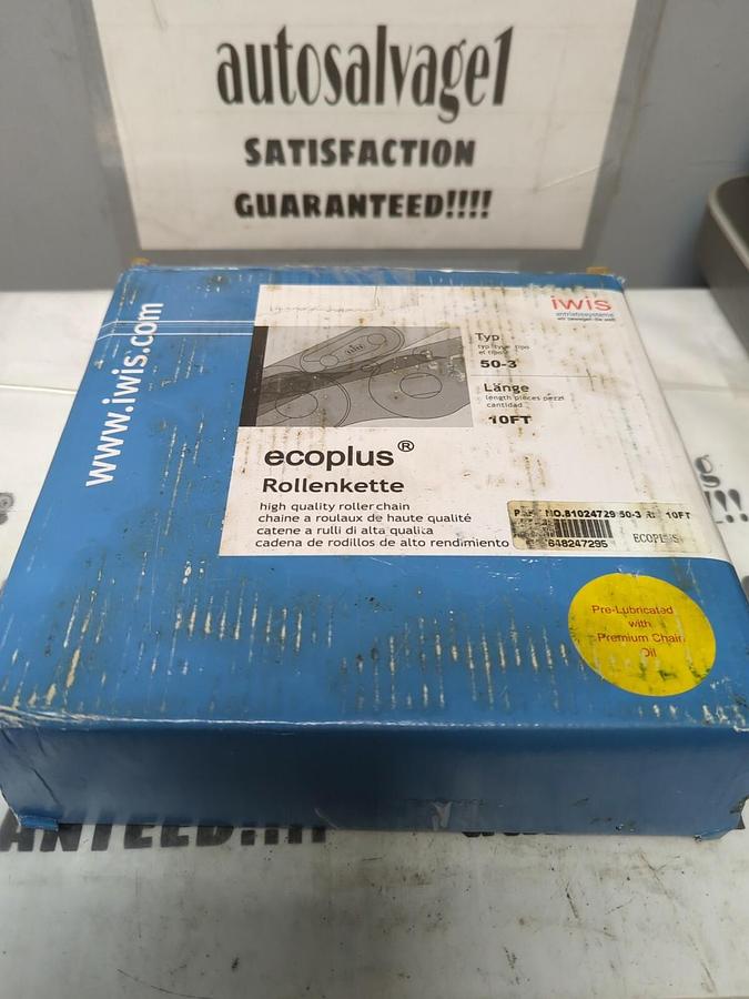 IWIS,50-3-ECOPLUS,ROLLER CHAIN 10FT NOS