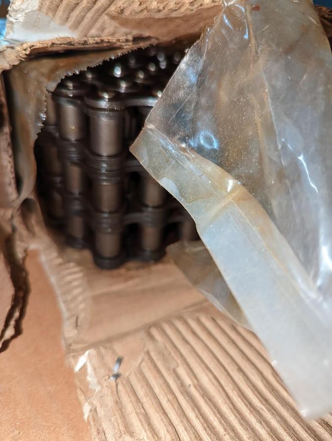 AMETRIC,3082 X 10FT  16B-3,HEAVY DUTY ROLLER CHAIN 1 INCH PITCH NOS