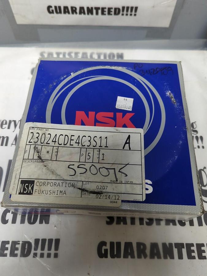 NSK,23024CDE4C3511,SPHERICAL ROLLER BEARING SEALED BOX