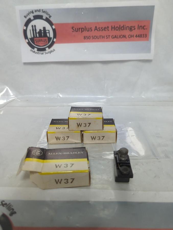 ALLEN BRADLEY,W37,THERMAL OVERLOAD HEATER ELEMENT LOT OF 4 NOS
