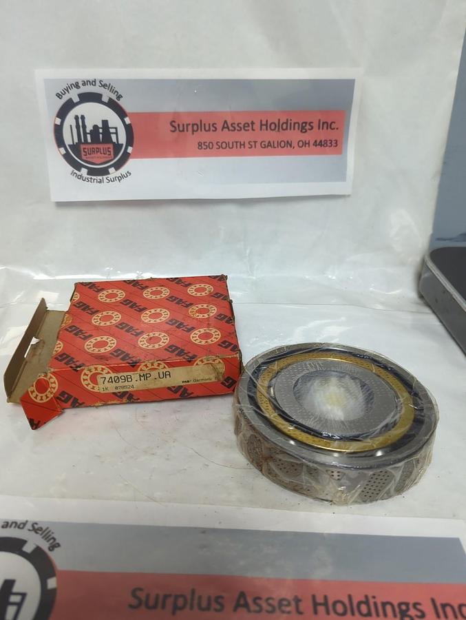 FAG,7409B,ANGULAR CONTACT BEARING NOS