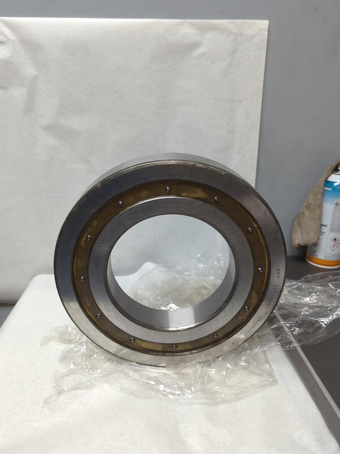 SKF,6232M/C3,DEEP GROOVE BALL BEARING WITH BRASS CAGE MISSING BOX
