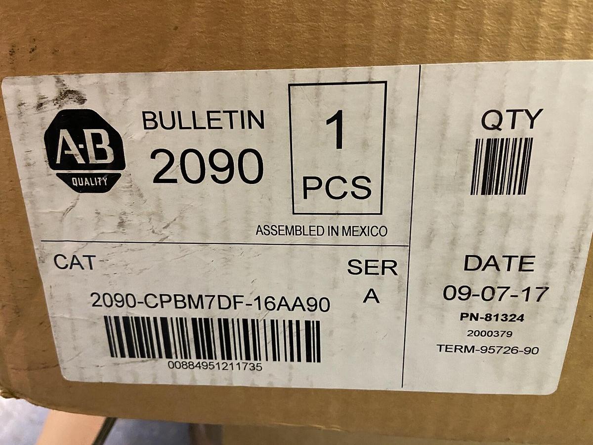 Used Allen Bradley,2090-CPDM7DF-16AA90,Motor Power /Brake Cable Series A