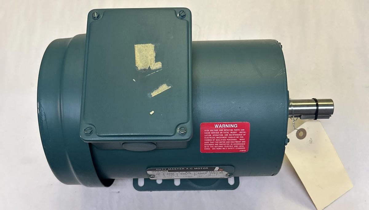 Used RELIANCE,B76C1331M,AC MOTOR 1.5HP 1730RPM 460V 145T FRAME