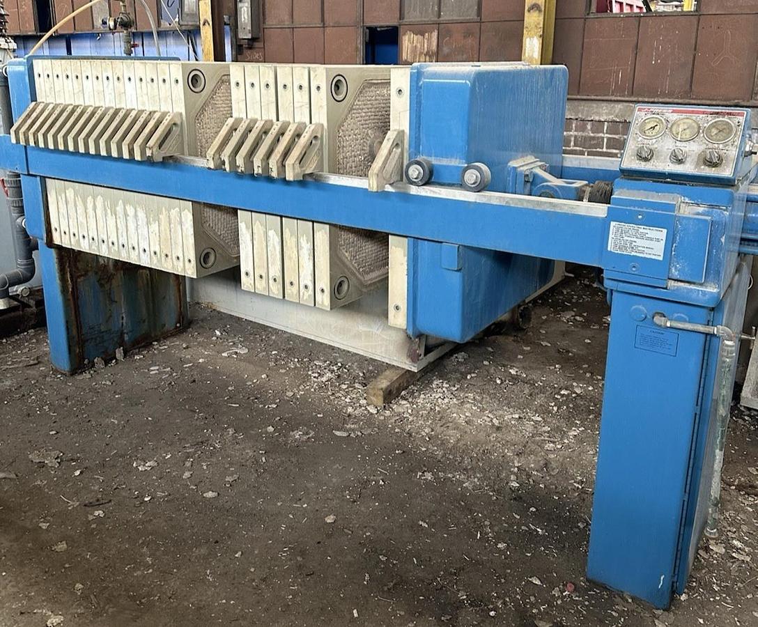 Used JNI,800G32-20-10DFA,21 Plate Filter Press