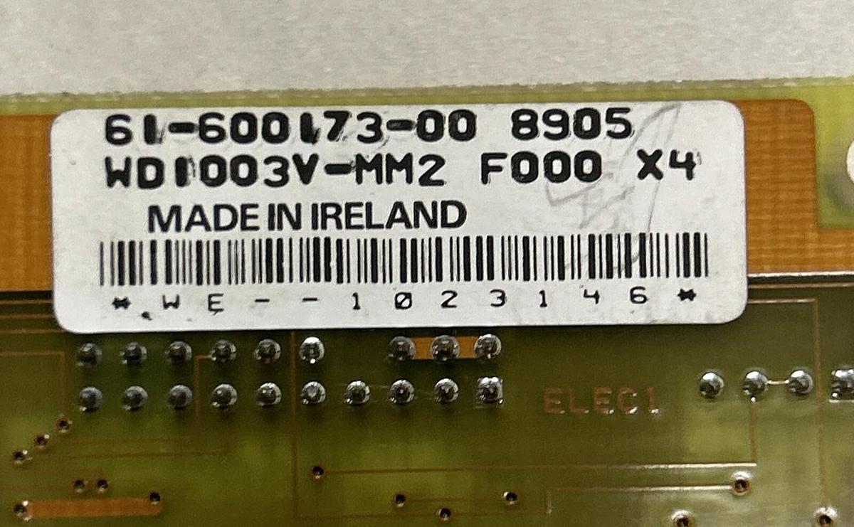 Used WINCHESTER,61-600173-00,DRIVE CONTROLLER CARD