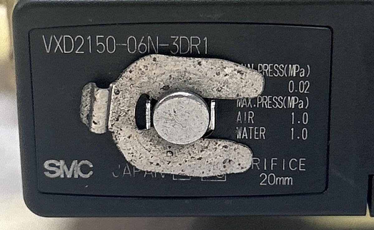 Used SMC,VXD2150-06N-3DR1,SOLENOID VALVE